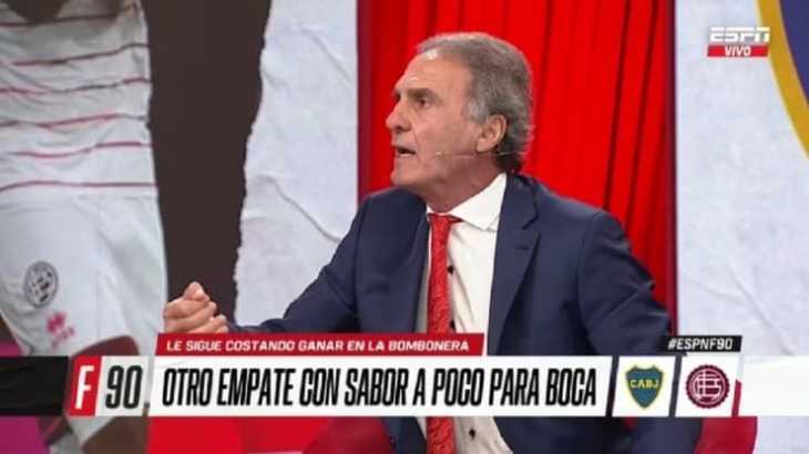 Palazo de Ruggeri para Riquelme por la situación de Battaglia en Boca: Le sacan autoridad