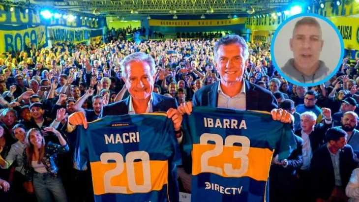 Palermo le envió su apoyo a Ibarra y Macri para las elecciones en Boca y ¿será el candidato a DT?