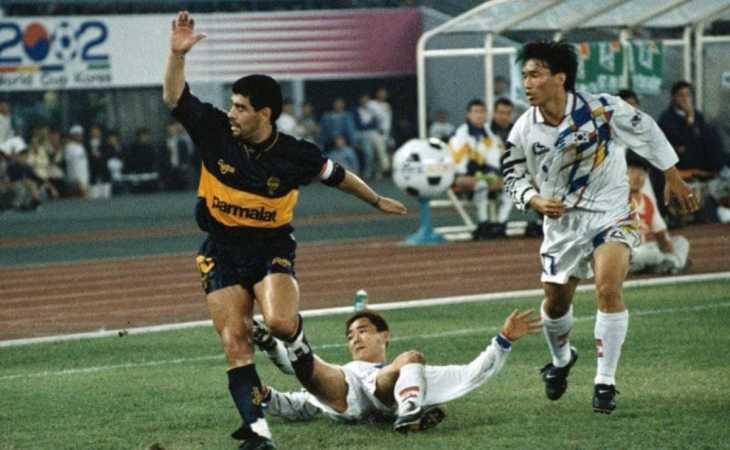 Para el recuerdo: por qué un partido bisagra para Maradona en Boca fue en Corea del Sur