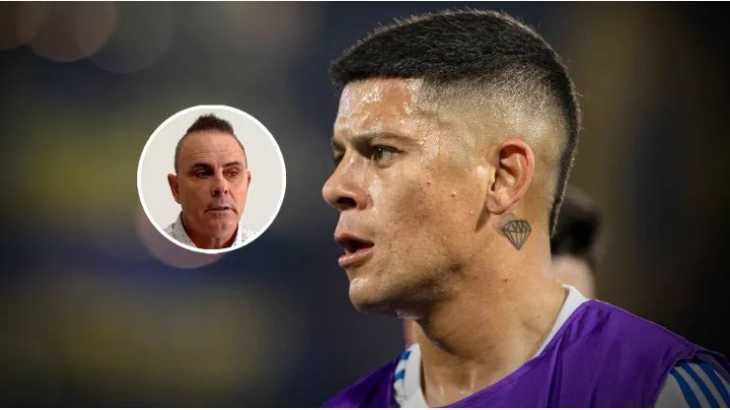 Parece que Marcos Rojo juega con un reglamento distinto