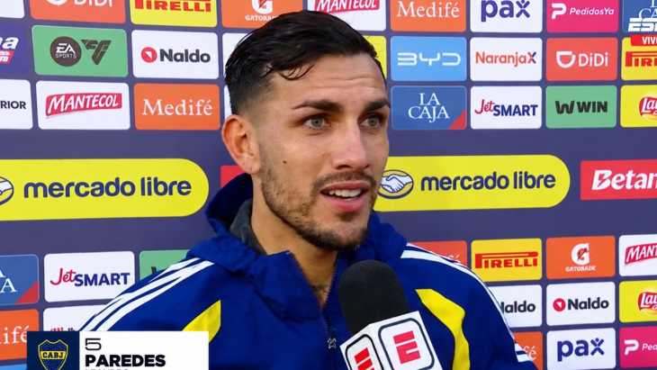 Paredes eligió a Montero como figura de Boca ante Independiente