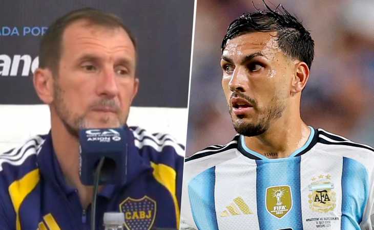 Paredes le envió un mensaje a Arruabarrena ni bien terminó el partido de Boca: “Siempre está ahí”