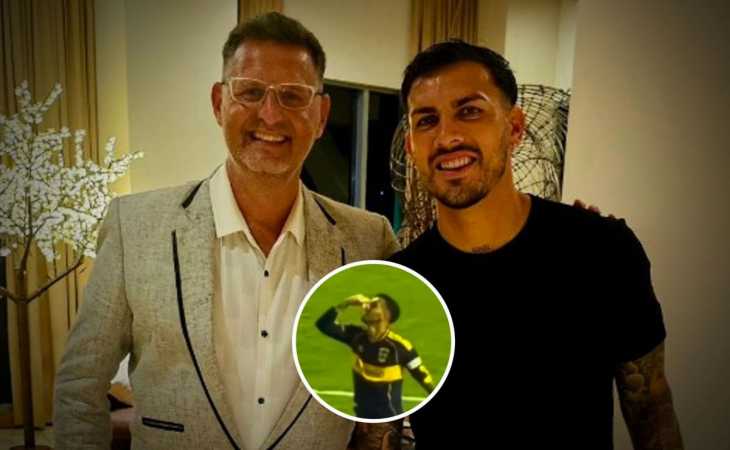 Paredes y una dedicatoria especial de su gol: para quién fue