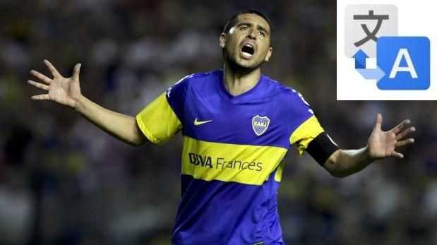 El peculiar nombre que Google Translate puso a Juan Riquelme