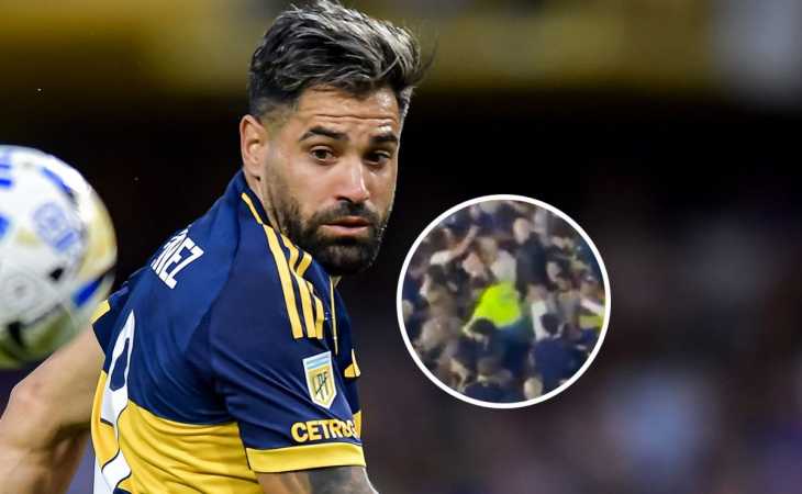 Pelea entre hinchas de Boca y la familia de Milton Giménez en La Bombonera: qué pasó