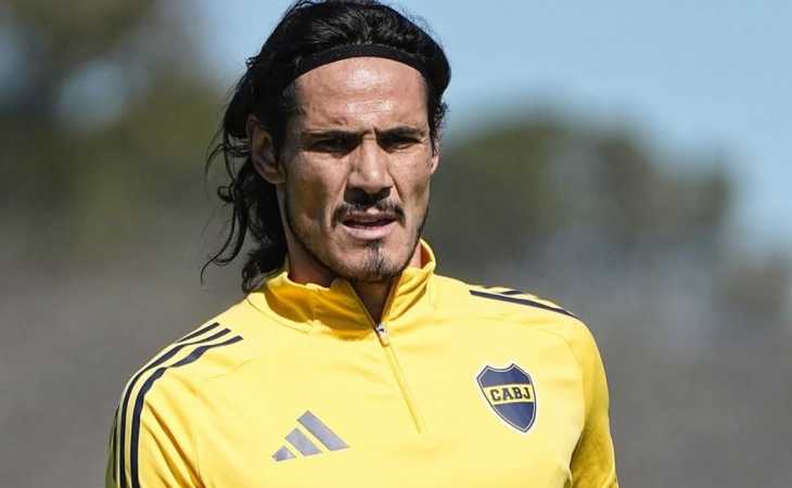 Pensando en su vuelta: el plan que tiene Boca con Edinson Cavani para el partido contra Newell’s
