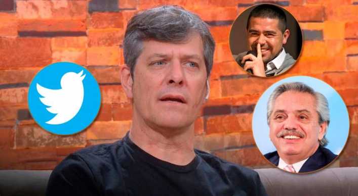 Pergolini criticó al Gobierno, definió a Twitter como un germinador de tarados y habló de Riquelme