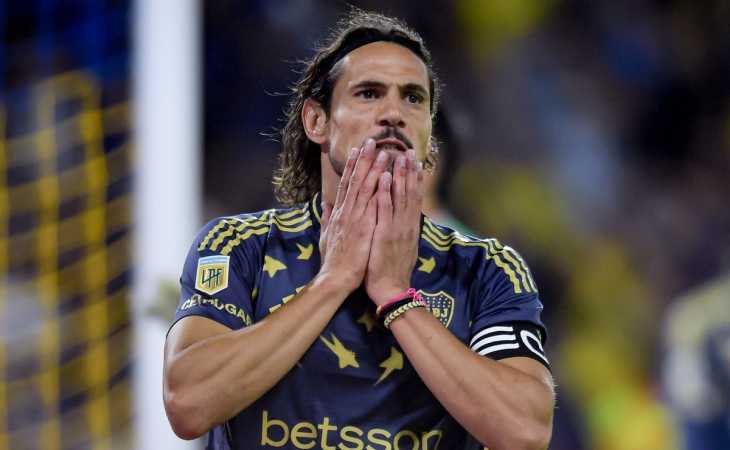 Pésima noticia para Boca: Edinson Cavani no jugará el Superclásico ante River