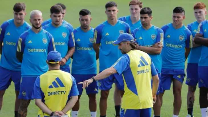 Picantes: La reacción de los jugadores de Boca a los trabajos físicos de Diego Martínez