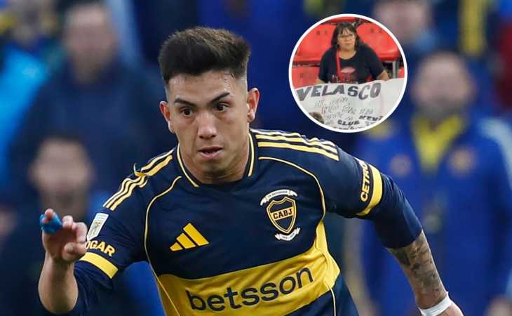 Polémico cartel para Alan Velasco de la hinchada de Independiente: “Te dimos de comer”