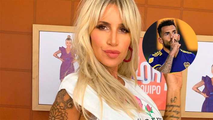 Polémico tuit de Florencia Peña contra Carlos Tevez en medio del Superclásico