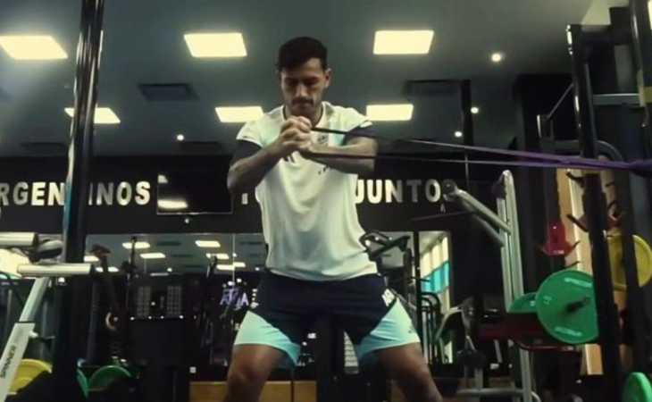 Por qué Leandro Paredes se mostró en el predio de la AFA en Ezeiza