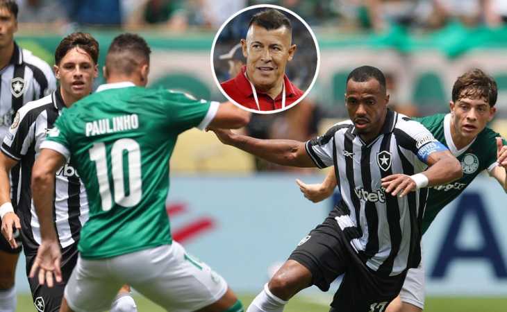 Por qué los hinchas de Boca hicieron tendencia a Jorge Almirón en pleno Palmeiras-Botofogo