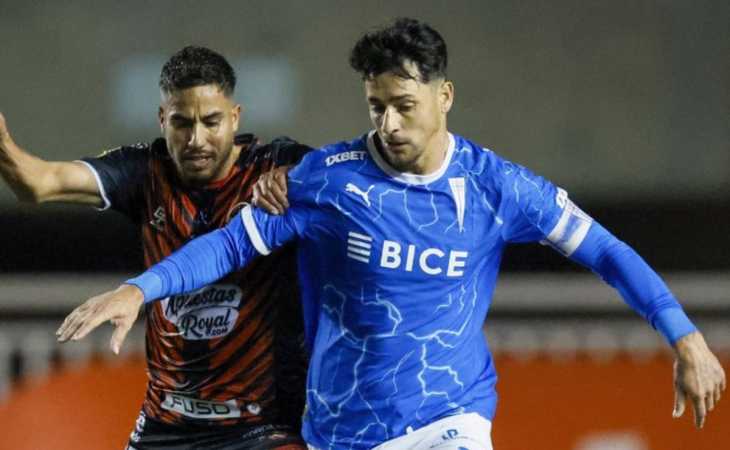 Por un rodillazo en la cara, Fernando Zampedri podría perderse el partido ante Boca con Universidad Católica