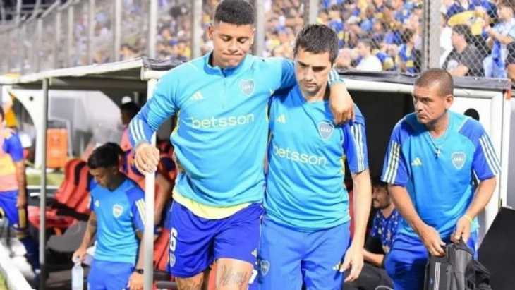 Preocupación en Boca: ¿qué le pasa a Marcos Rojo?