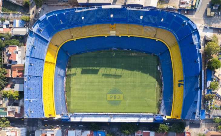 Previo al encuentro entre Boca y Racing, así está La Bombonera con la quita de los alambrados