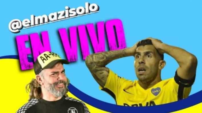 Primer vivo de Instagram de Carlos Tevez: quién lo acompañará