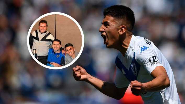 Qué dijo la joya de Vélez del asado con Román