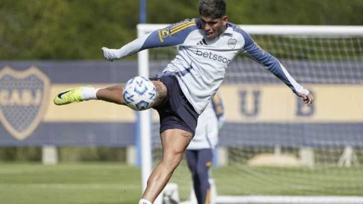 Qué dijo Palacios tras su faltazo a la práctica de Boca y que pasó en su vuelta
