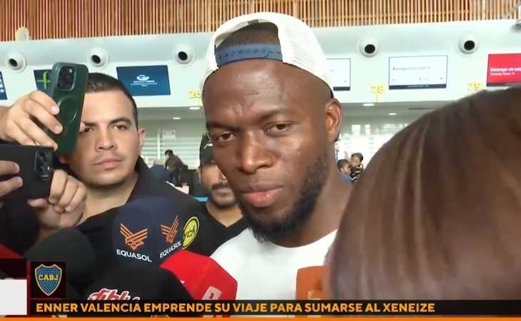 Qué dorsal usará Enner Valencia y su promesa a los hinchas de Boca: “A ellos les digo…”