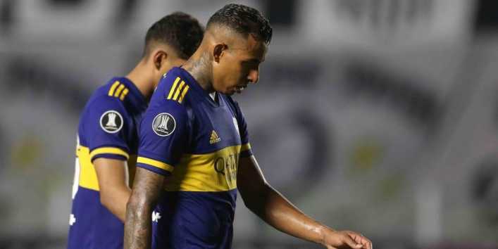 Qué nochecita... los colombianos, grandes señalados en derrota de Boca