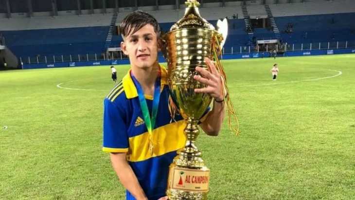 Quién es Iker Zufiaurre, el juvenil de Boca categoría 2005 que Martínez probó en el amistoso