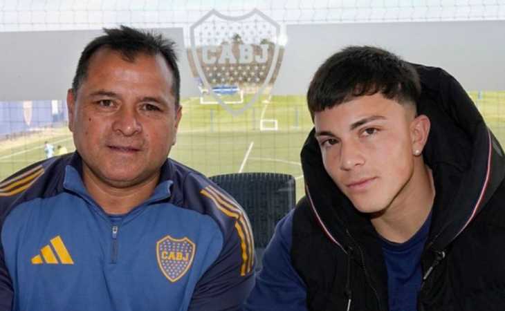 Quién es Kevin Giménez, el juvenil que firmó su primer contrato profesional en Boca