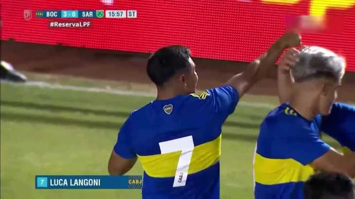 Quién es Luca Langoni, la promesa de Boca que debutó en Primera División