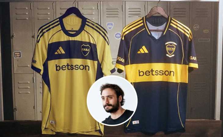 Quién es Pedro Rollán, el argentino que diseña las camisetas de Boca para Adidas desde Alemania: “El sueño de mi vida”