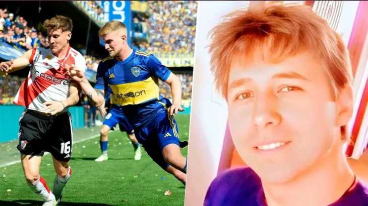 Reapareció en las redes: el llamativo mensaje de Giorgio Armas antes del Superclásico