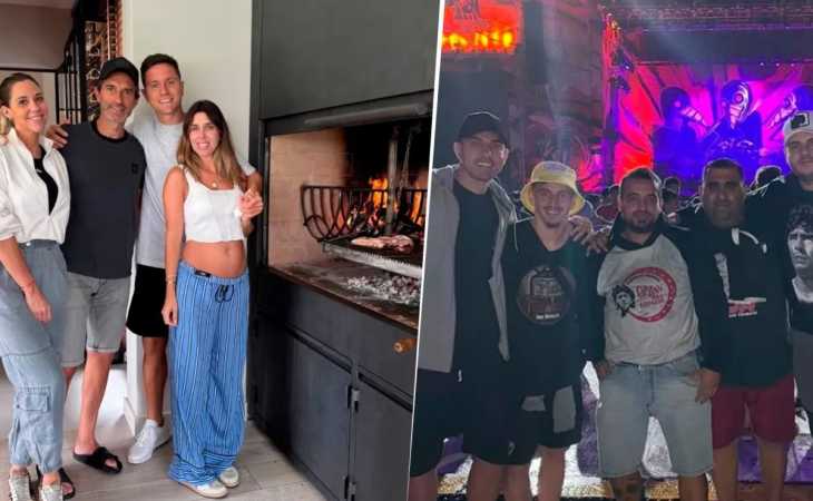 Recitales y asados: cómo fue el fin de semana libre del plantel de Boca