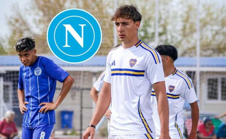 Renuncia a la Selección Argentina: un joven crack se va de Boca al Napoli de Italia por la patria potestad