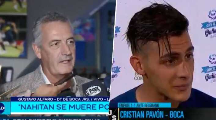 Respuesta de Alfaro sobre frase de Pavón del River-Racing