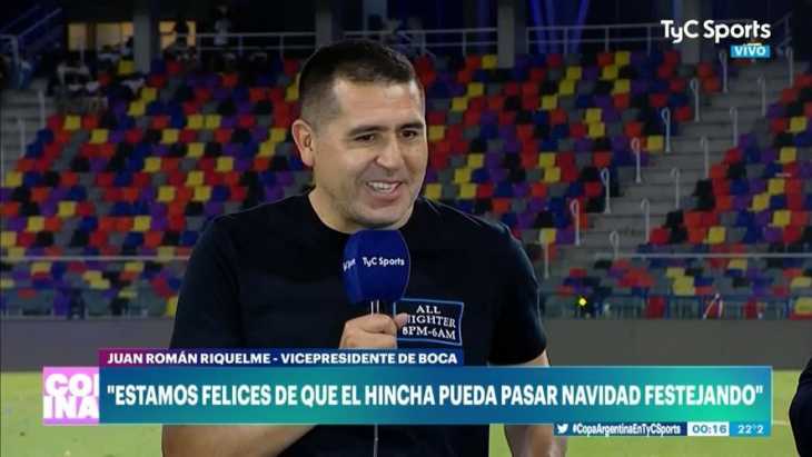 Riquelme a lo Bilardo: Mirá la nueva cábala de Román