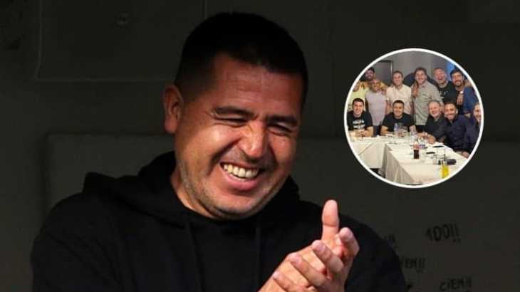 Riquelme armó una cena con los protagonistas de Boca Predio pero hubo cinco ausentes