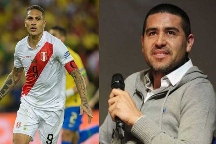 Riquelme contó que tuvo una charla con Paolo Guerrero