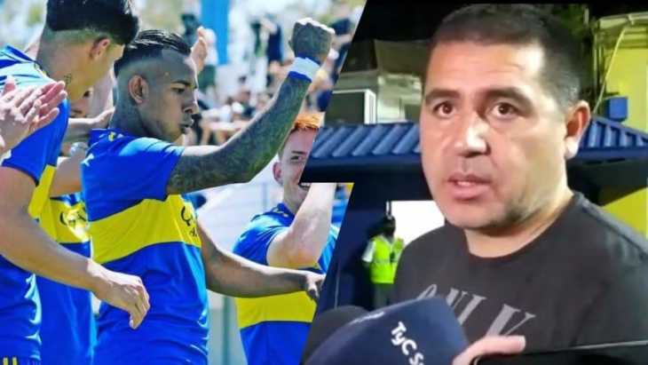 Riquelme, contundente sobre Villa en Boca: Para nosotros es tema cerrado