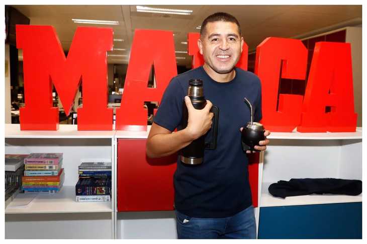 Riquelme, en MARCA: En estos tres años de gestión, estamos contentos de cómo Boca compitió
