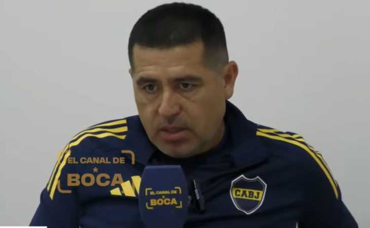 Riquelme habló del mercado de pases de Boca: “A no volvernos tan locos”