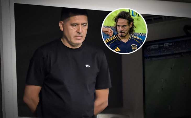 Riquelme habló del nivel y las ausencias de Edinson Cavani y le marcó la cancha: “Queremos que…”