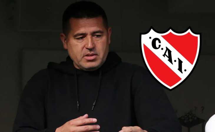 Riquelme llamó a Felipe Loyola para que venga a Boca y se enojaron en Independiente