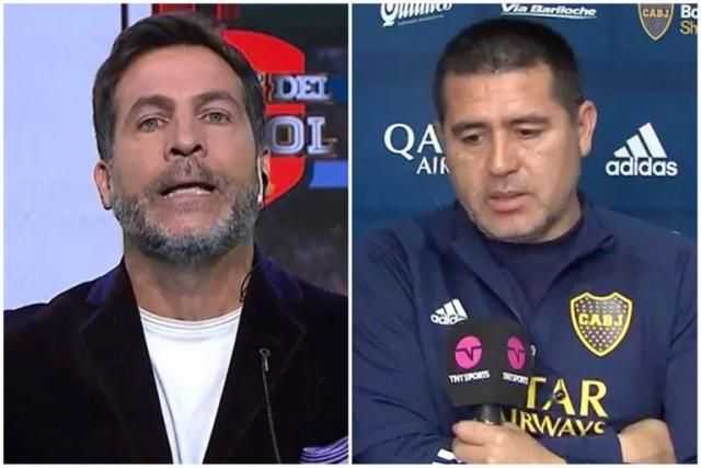Riquelme se cruzó a Pasman en el pasillo y le pegó una ubicada: Vos sos contra