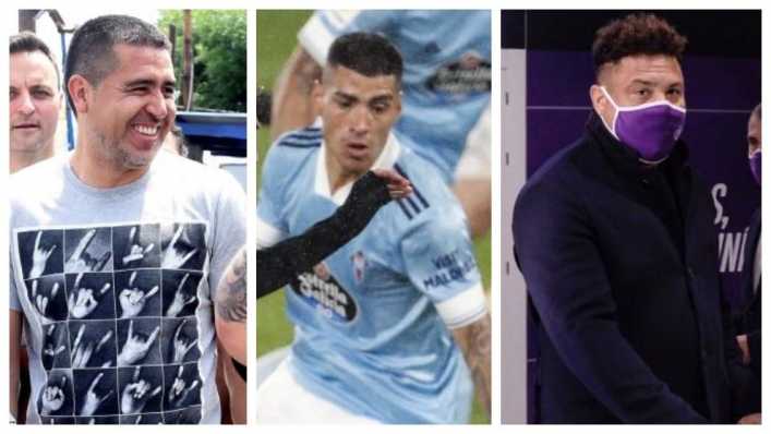 Riquelme se lo pone difícil a Ronaldo por Olaza