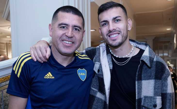 Riquelme se reunió con Leandro Paredes luego del Boca-Benfica: qué hablaron y la respuesta del jugador