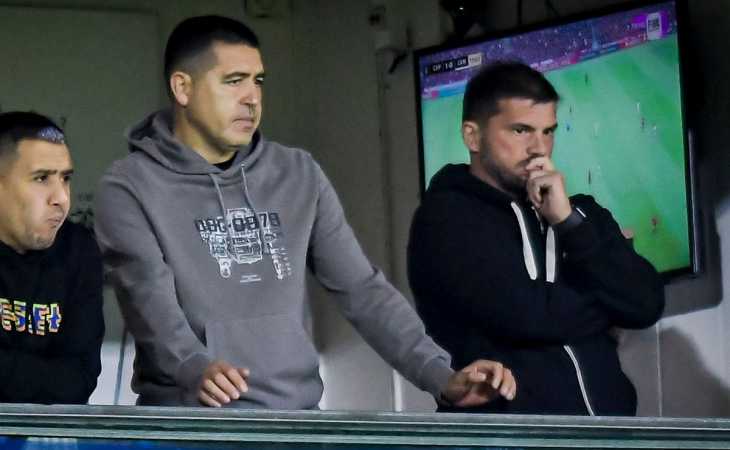 Riquelme se reunió con Mariano Herrón: la nueva decisión con respecto al futuro del DT interino de Boca