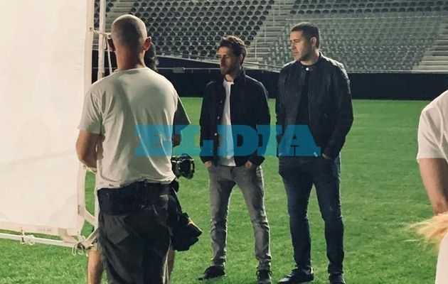 Riquelme y Aimar en La Plata
