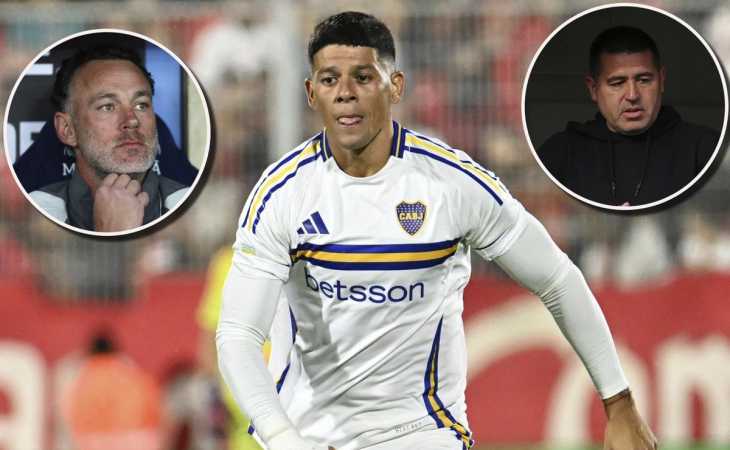 Rojo habló de todo: la relación con Riquelme, su renovación de contrato y hasta una postura sobre Milito como DT