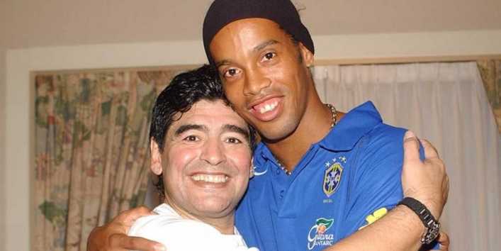 Ronaldinho, tras los pasos de Maradona