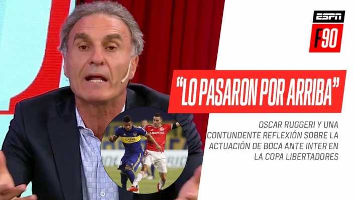 Ruggeri: A Boca lo pasaron por arriba, que te bailen en tu cancha es duro
