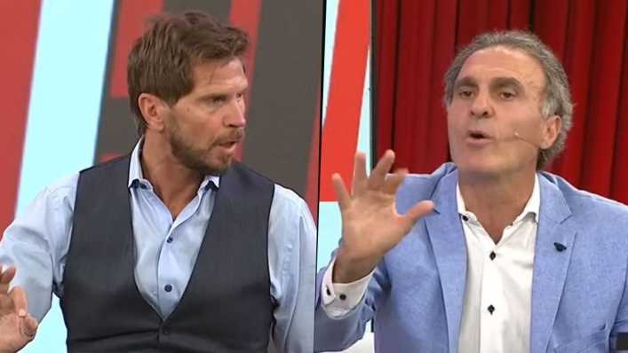 Ruggeri se la pudrió al Pollo Vignolo por lo que dijo de Boca y Riquelme